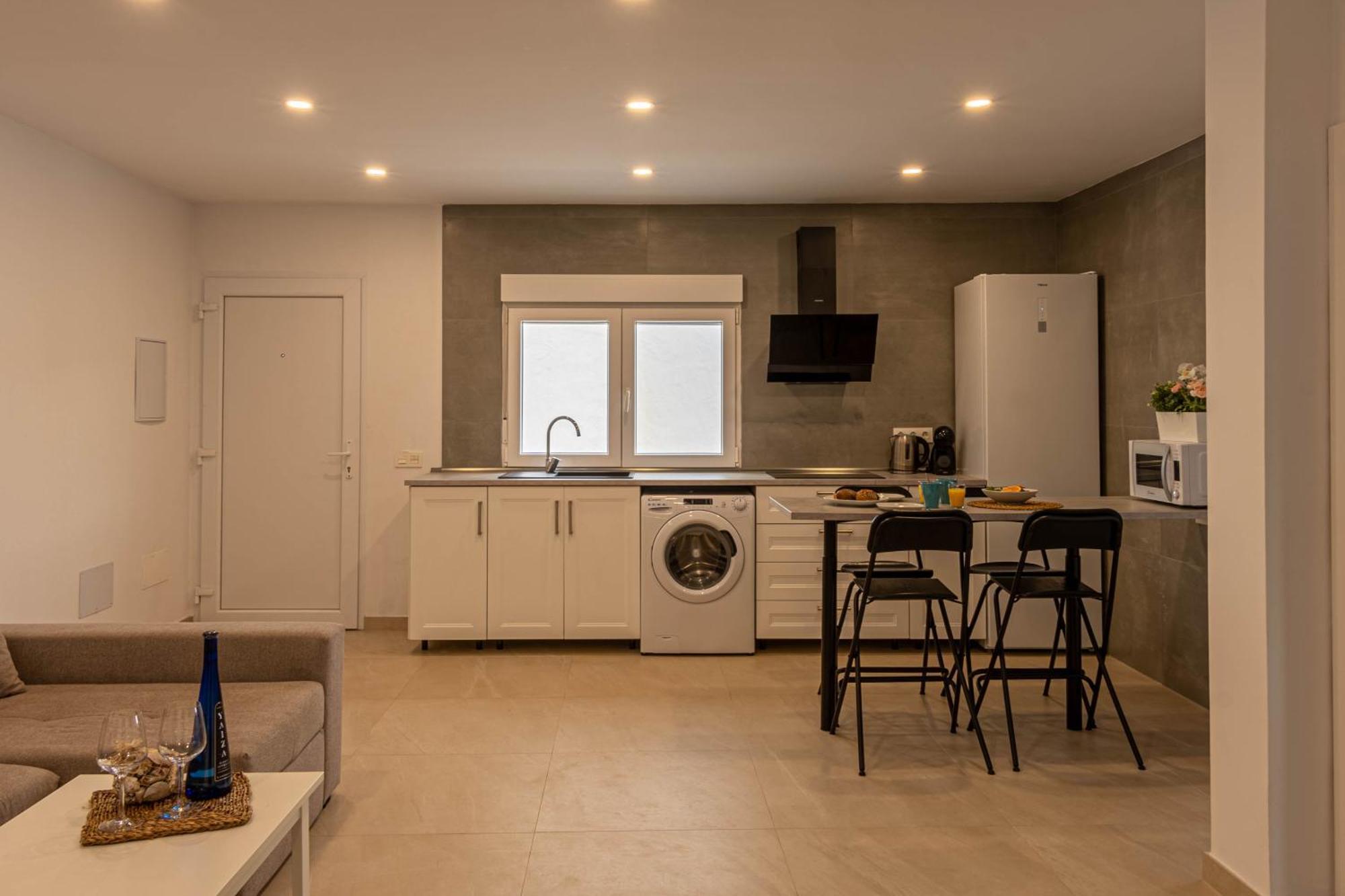 Kiposhi Beach Apartments Punta Mujeres アリア エクステリア 写真