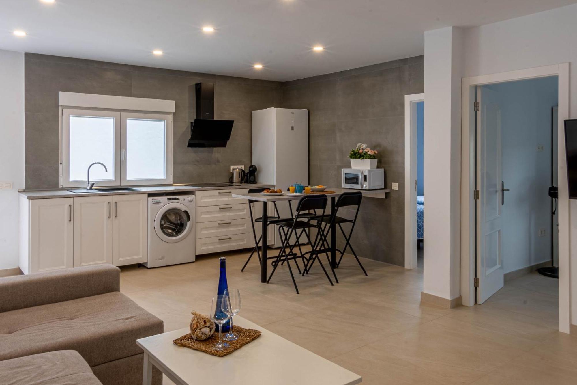 Kiposhi Beach Apartments Punta Mujeres アリア エクステリア 写真